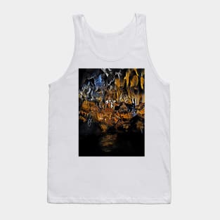 Captain Jack on his treasure artwork Tank Top